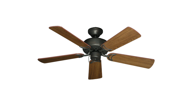 42" Dixie Belle Oil Rubbed Bronze with 42" Walnut Blades