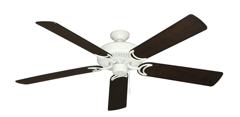 Riviera Ceiling Fan in Matte Pure White with 56