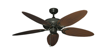 Atlantis Oil Rubbed Bronze with 52" Outdoor Palm Oil Rubbed Bronze Blades
