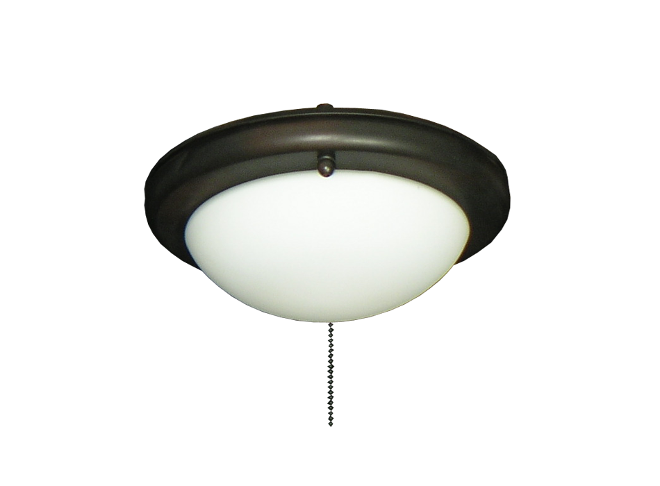 Ceiling Fan Low Profile Light In White Glass 162 Dan S Fan City