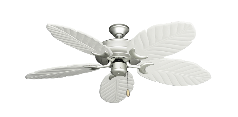 Picture of Raindance Brushed Nickel with 52" Series 125 Arbor Pure White Blades