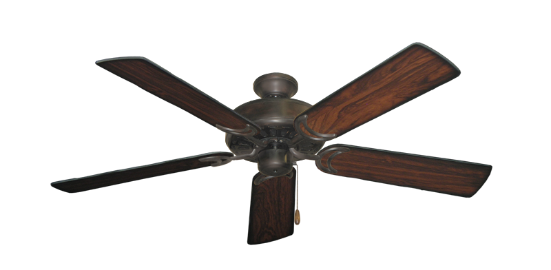 Dixie Belle Oil Rubbed Bronze with 52" Burnt Cherry Blades