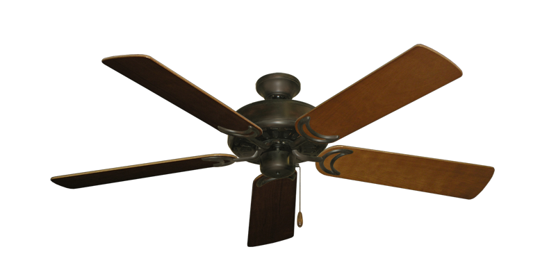 Dixie Belle Oil Rubbed Bronze with 52" Natural Cherry Blades