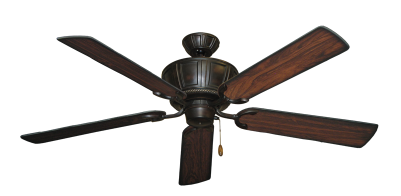 Centurion Oil Rubbed Bronze with 56" Burnt Cherry Blades