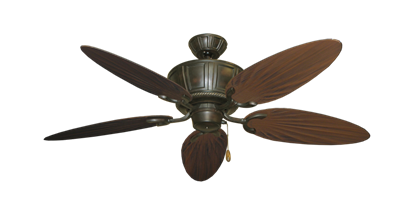 Centurion Oil Rubbed Bronze with 52" Outdoor Palm Oil Rubbed Bronze Blades
