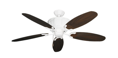 Centurion Pure White with 52" Outdoor Leaf Oil Rubbed Bronze Blades