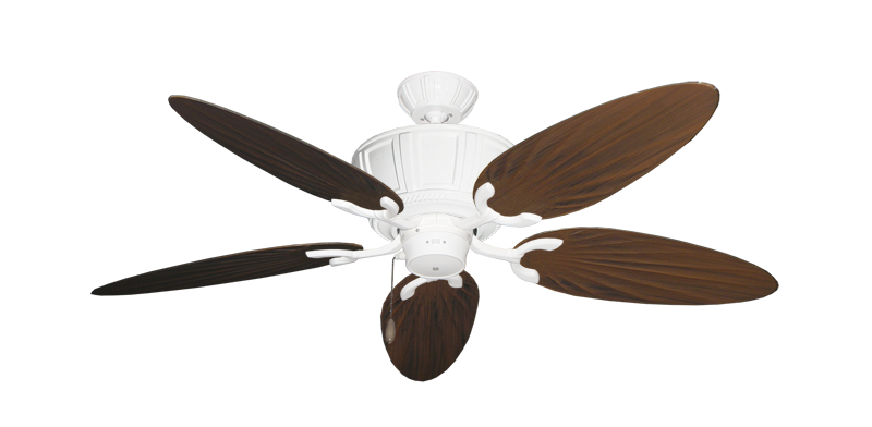 Centurion Pure White with 52" Outdoor Palm Oil Rubbed Bronze Blades