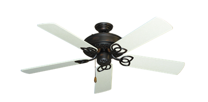 Renaissance Oil Rubbed Bronze with 52" Navajo White Blades
