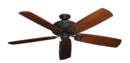 Renaissance Oil Rubbed Bronze with 60" Series 450 Arbor Cherrywood Blades