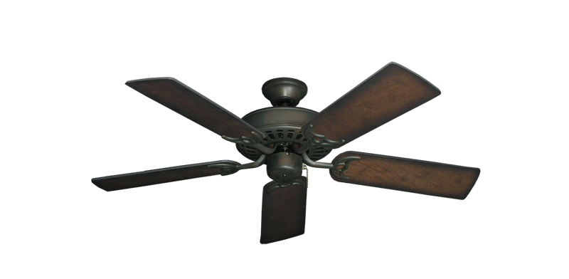 Bimini Breeze V Oil Rubbed Bronze with 44" Distressed Hickory Blades