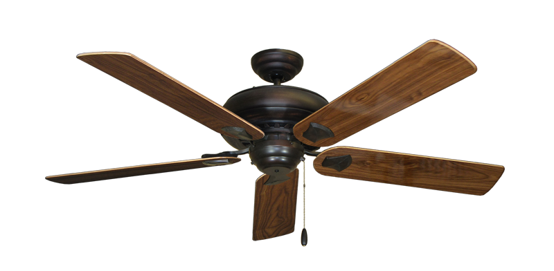 Tiara Oil Rubbed Bronze with 56" Walnut Gloss Blades