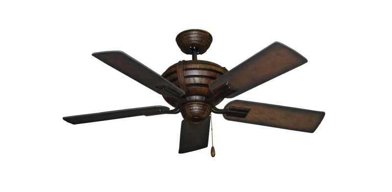 Madeira Oil Rubbed Bronze with 44" Distressed Hickory Blades