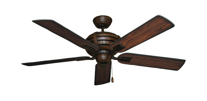 Madeira Oil Rubbed Bronze with 52" Burnt Cherry Blades