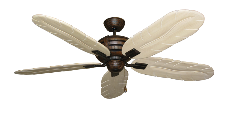 Madeira Oil Rubbed Bronze with 58" Series 500 Arbor Whitewash Blades