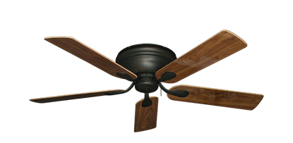 Stratus Oil Rubbed Bronze with 52" Walnut Gloss Blades