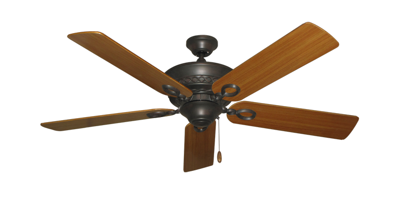 Infinity Oil Rubbed Bronze with 52" Teak Blades