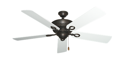 Infinity Oil Rubbed Bronze with 52" Textured White Blades