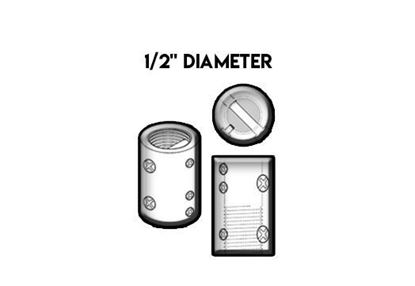 1/2 Diameter Extension Pole Coupler