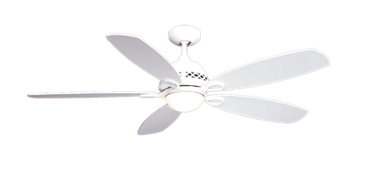 52" Ramsey Ceiling Fan in Textured White