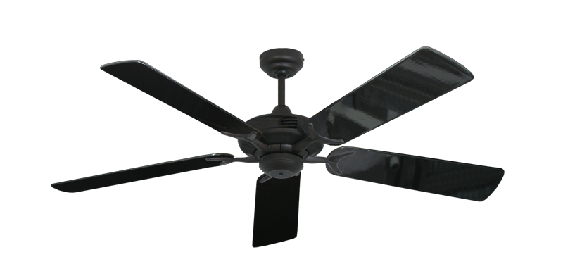 Coastal Air Oil Rubbed Bronze with 52" Black Gloss Blades