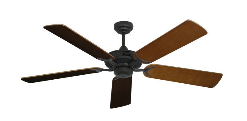 Coastal Air Oil Rubbed Bronze with 52" Natural Cherry Blades
