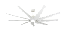 Liberator 72 in. Indoor/Outdoor Pure White Ceiling Fan With 18W LED Array Light