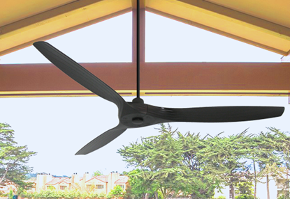 Solara 60 in. WiFi Enabled  Indoor-Outdoor Oil Rubbed Bronze Ceiling Fan with Remote