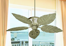 52" Venetian Lighted Ceiling Fan in Driftwood
