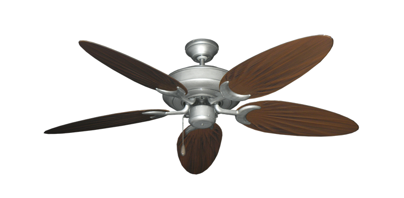 Raindance Brushed Nickel BN-1 with 52" Outdoor Palm Oil Rubbed Bronze Blades