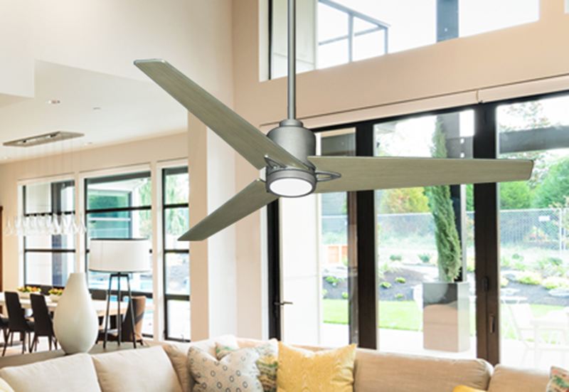Indoor Outdoor Modern Ceiling Fan, Modern Ceiling Fans With Remote
