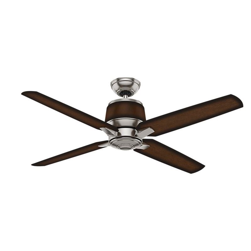 Casablanca  54" Aris Brushed Nickel Ceiling Fan with Wall Control, Model 59123