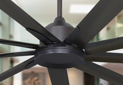 Liberator 96 in. WiFi Enabled Indoor/Outdoor Oil Rubbed Bronze Ceiling Fan with Remote