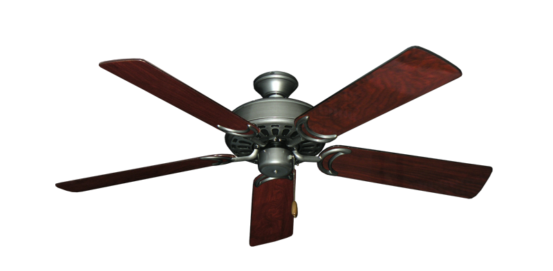 Dixie Belle Brushed Nickel with 52" Cherrywood Gloss Blades