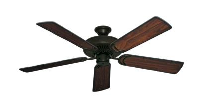 Riviera Oil Rubbed Bronze with 52" Burnt Cherry Blades