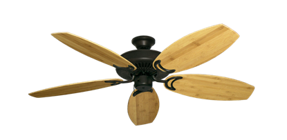 Riviera Oil Rubbed Bronze with 52" Oar Bamboo Brown Blades