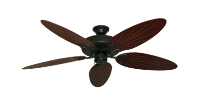 Riviera Oil Rubbed Bronze with 52" Outdoor Palm Wine Blades