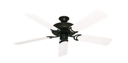 Riviera Oil Rubbed Bronze with 52" Outdoor Pure White Blades