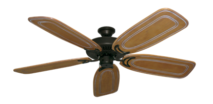 Riviera Oil Rubbed Bronze with 58" Series 800 Arbor Pecan Blades