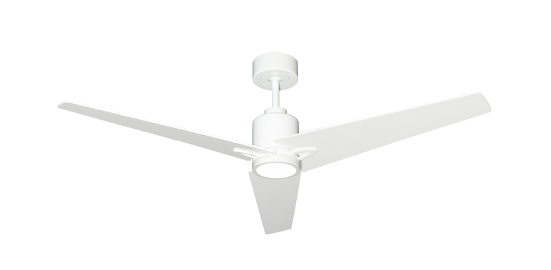 Indoor Outdoor Modern Ceiling Fan, Black Contemporary Ceiling Fan