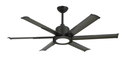 Titan II Oil Rubbed Bronze with 52" Aluminum Oil Rubbed Bronze Blades with 18W LED Array Light and Remote