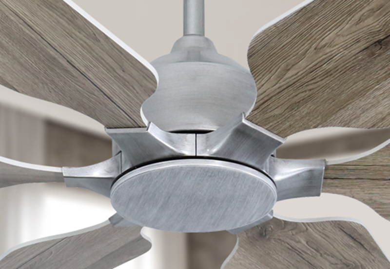 Optum WiFi Enabled Brushed Nickel Ceiling Fan with 60" Blades and Remote