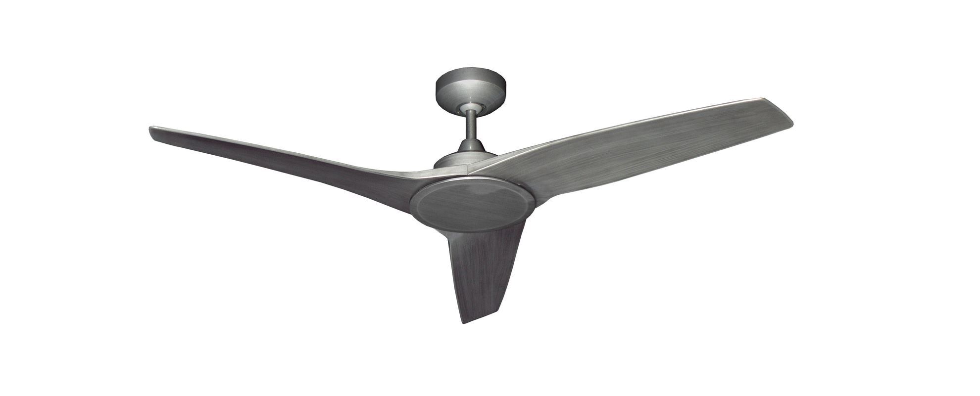 Evolution 52 in. Indoor/Outdoor Brushed Nickel-1 Ceiling Fan with 