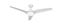 Evolution 52 in. Integrated LED Indoor Pure White Ceiling Fan with Remote Control