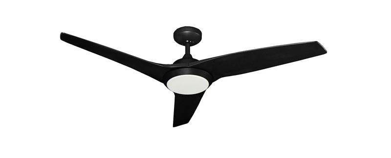 Picture of Evolution 60 in. Integrated LED Indoor/Outdoor Matte Black Ceiling Fan with Remote Control