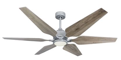 Titan Ceiling Fan in Brushed Nickel with 72