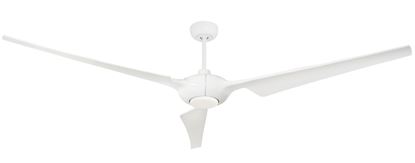 Picture of Ion 76 in. Indoor/Outdoor Pure White WIFI Ceiling Fan with 18W CCT LED Light and Remote Control