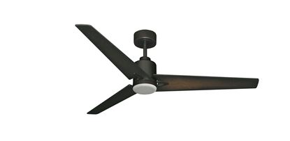 Reveal 52" Wifi Enabled Indoor/Outdoor Modern Ceiling Fan in Oil Rubbed Bronze with Remote and CCT LED Light