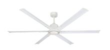 Titan II WiFi Pure White with 72" Aluminum Pure White Blades with 22W CCT LED Array Light and Remote