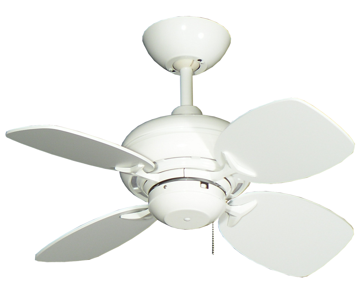 26 Mini Breeze Ceiling Fan In Pure White For Dyf