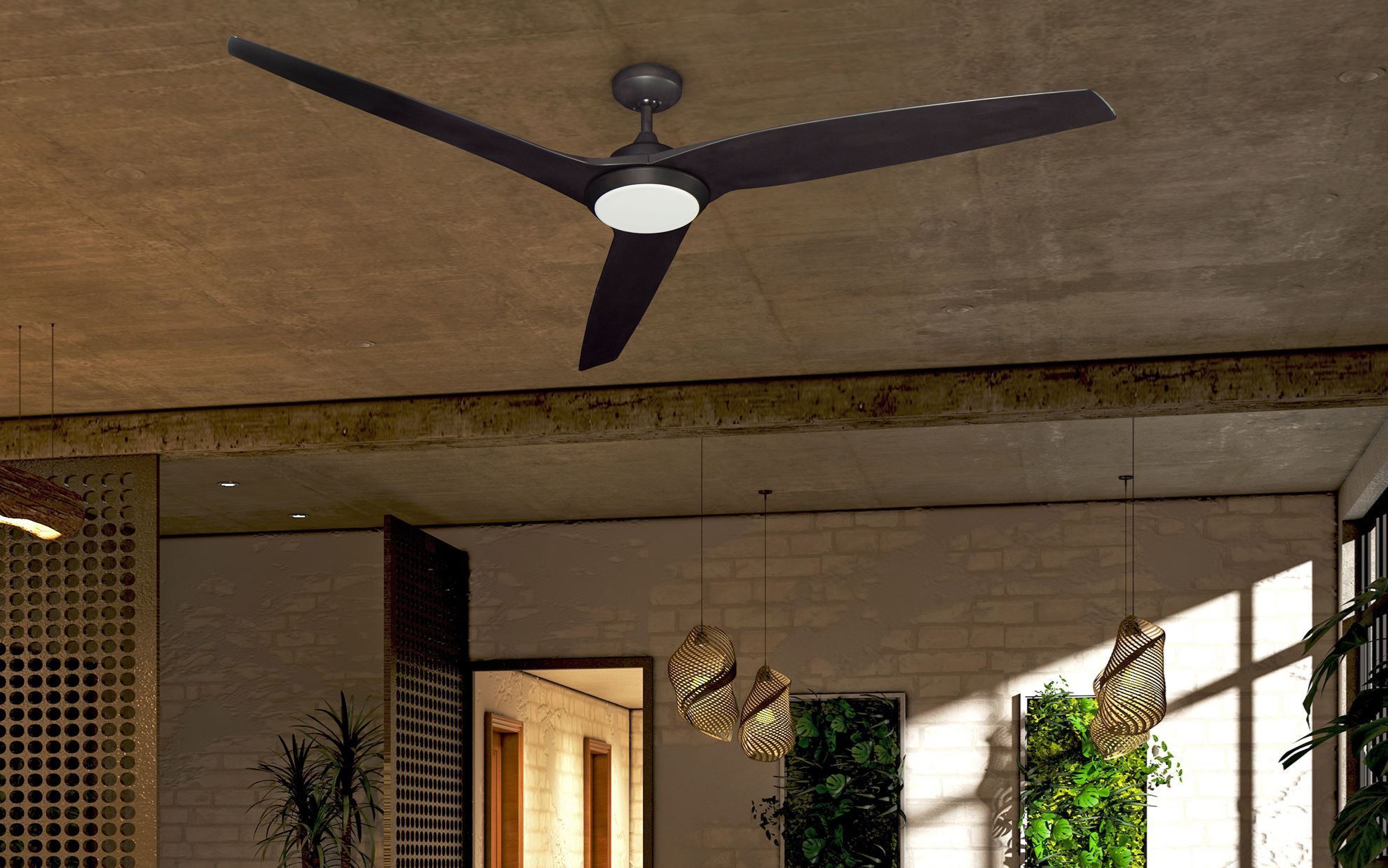 Evolution 72 In Integrated Led Indoor Outdoor Oil Rubbed Bronze